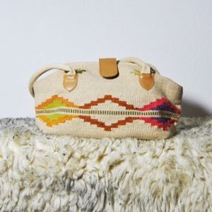 90s Southwestern Blanket Bag